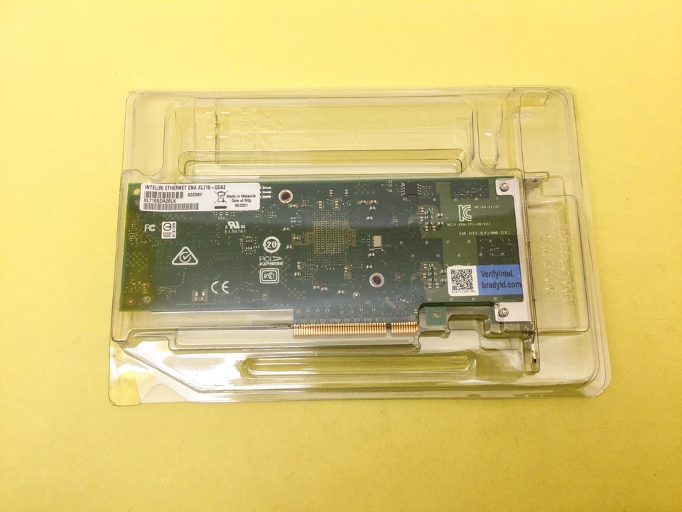 XL710-QDA2 INTEL 40GB Ethernet Network Adapter XL710QDA2 XL710QDA2BLK LP - Image 3 of 3