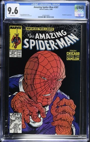 Amazing Spider-Man #307 CGC 9.6 Chameleon App. Todd McFarlane Marvel 1988