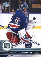 2017-18 Upper Deck #372 Henrik Lundqvist - HKY