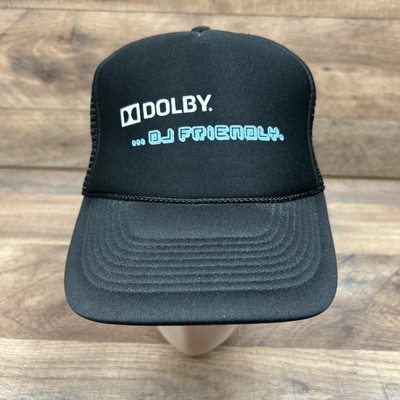 Dolby Laboratories DJ Friendly Snapback Trucker Rope Hat OSFA Nissan Vintage 90s