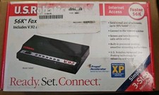 NEW Sealed US Robotics 56k Faxmodem Modem v.92 v.90 ITU Model 5686E windows XP f
