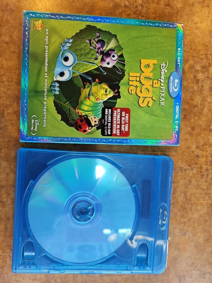 Disney Pixar A Bug's Life [Blu-ray+Dig Copy]With Slipcover But No