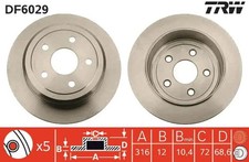 Disque de frein Jeep WRANGLER