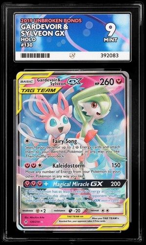 Gardevoir & Sylveon-GX graded ACE 9 for sale on eBay