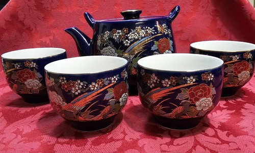 New In Box Vintage Japanese Tea Set - Picture 4 of 19
