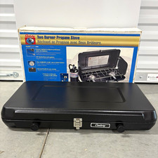 Vintage Century 2 Burner Propane Stove Model 4560 With Original Box