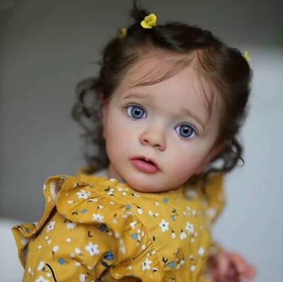 22''Reborn Baby Dolls Vinyl Silicone  Real Life Like Realistic Newborn Girl Gift
