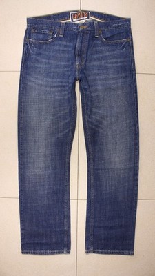 Levi's 514 Herren Jeans W38 L32 Blau Straight Denim