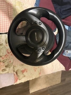 Microsoft Sidewinder Force Feedback Wheel And Pedal Set