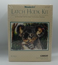 WonderArt Latch Hook Kit - Koala - Tapisserie Au Crochet - Caron International -