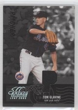 2005 Leaf Century Collection Materials Die-Cut Position /250 Tom Glavine HOF 0j6