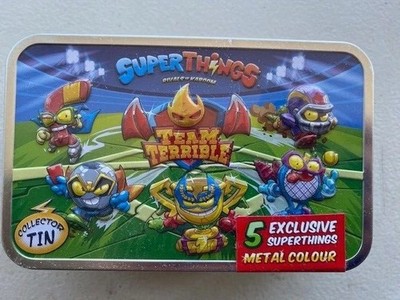SUPERTHINGS TEAM TERRIBLE SAMMLERDOSE NEU SPIELZEUG