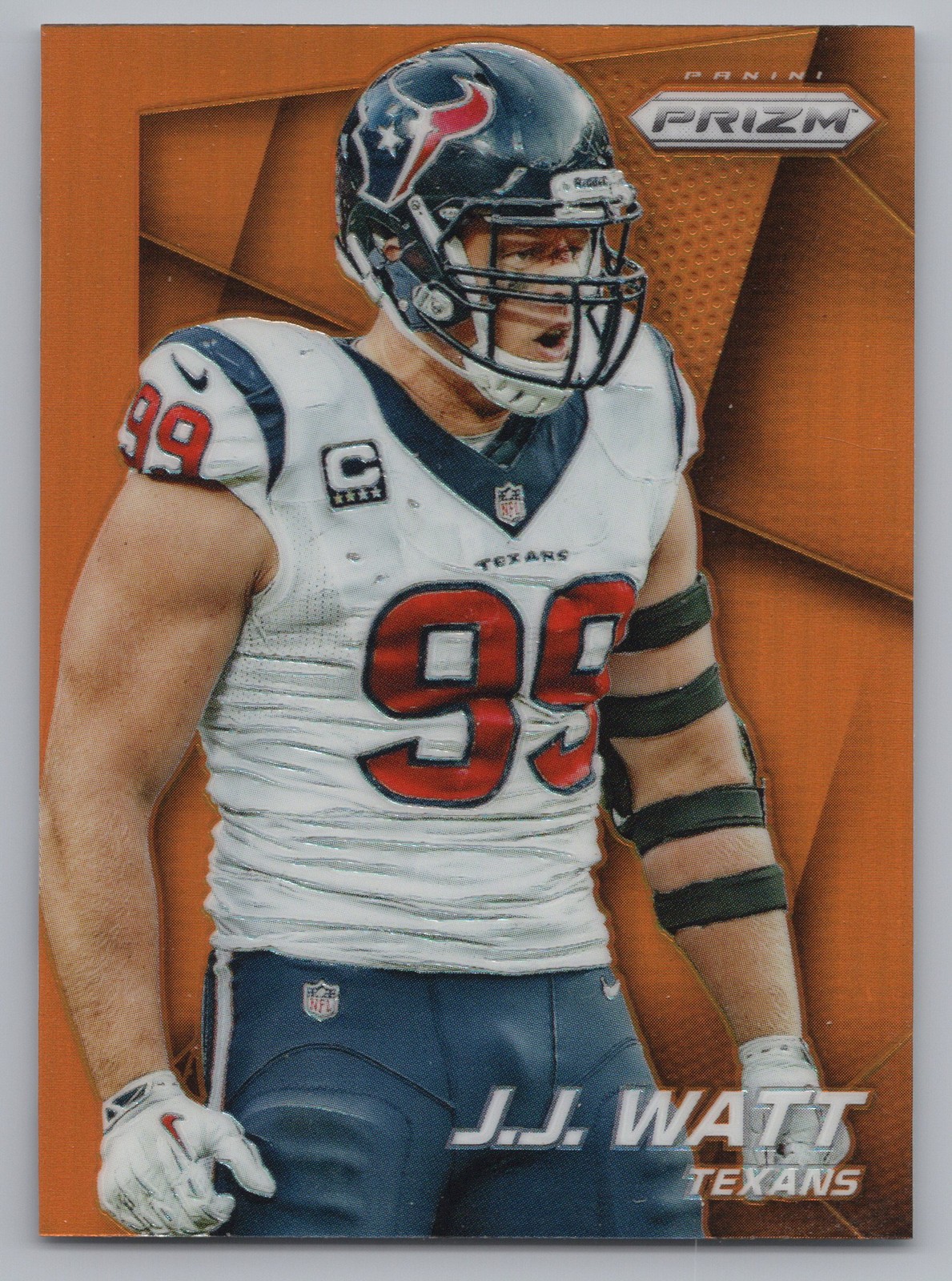 2014 Panini Prizm #188 J.J. Watt Orange Prizm