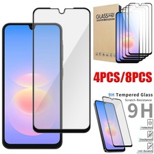 For Samsung Galaxy A18 A17 A16 A15 A14 5G Clear Tempered Glass Screen Protector