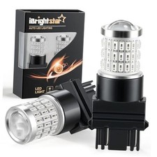 Ibrightstar Led Bulb 3057 Led Brake Lights Bulbs Super Bright For Rear Red 3157