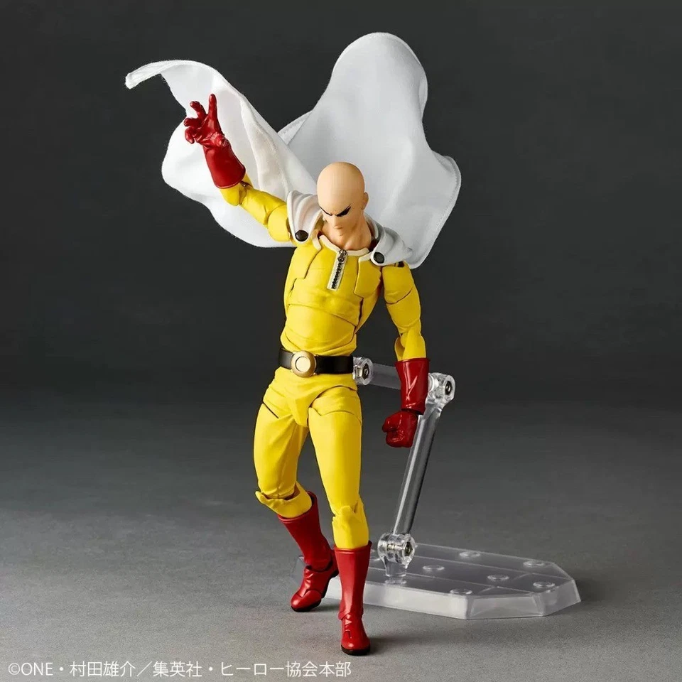 Kaiyodo Revoltech for ONE PUNCH-MAN Saitama 1/12 Model Toys Action Figure Gift - Image 2 of 4