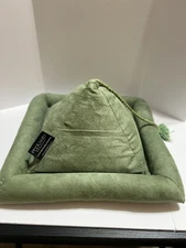 Peeramid Bookrest Pyramid Pillow Book Tablet  Sage Green 13 X 13