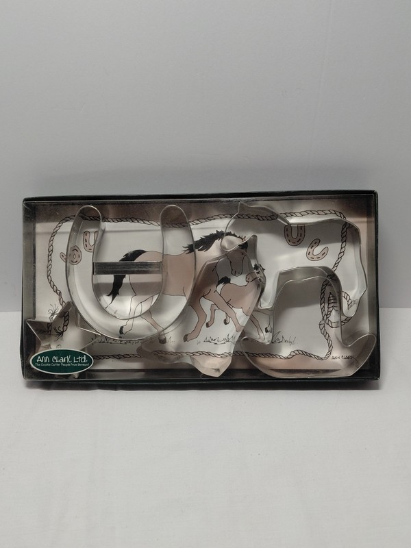 Ann Clark Horse And Western Cookie Cutters