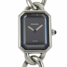 Used CHANEL Premiere L H0452 Wrist watch Women Quartz Black