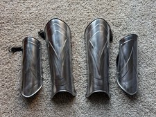 Medieval Knight Wrist Armor Leg Arm Bracer Armor Cosplay Warrior LARP Costume