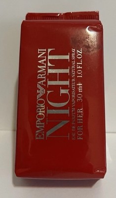 Emporio Armani Night By Giorgio Armani For Women 1.0 oz Edp Spray.