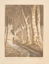 Cornelius Rogge / Radierung /