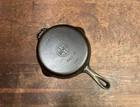 Griswold #5 2505 Small Block Logo Cast Iron Skillet w/ Hinge Restored & Seasoned