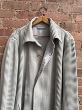 Issey Miyake Homme Plisse Coat, Sz 3, Muted Sage Gray Japan 2014, Impish Wonderz