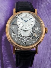 Breguet Tradition Silver Men's Watch - 7097BR/G1/9WU Fullset Mint Condition