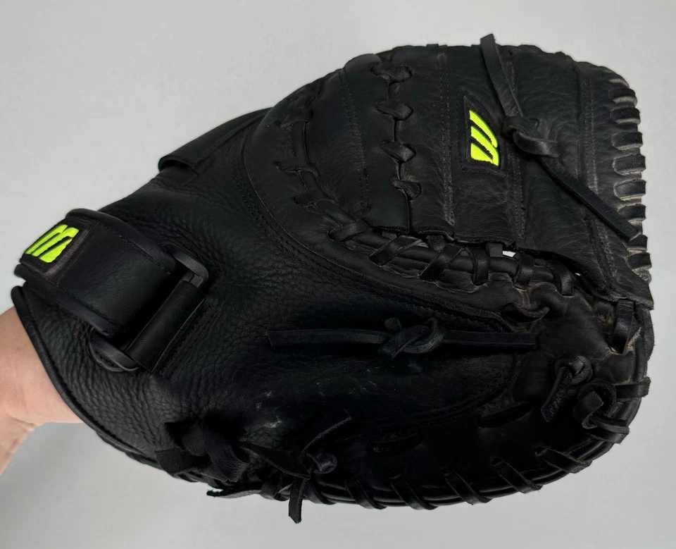 Luva de apanhador de softbol Mizuno GXS-51 MVP feminina fastpitch arremesso para a mão direita - Imagem 2 de 4