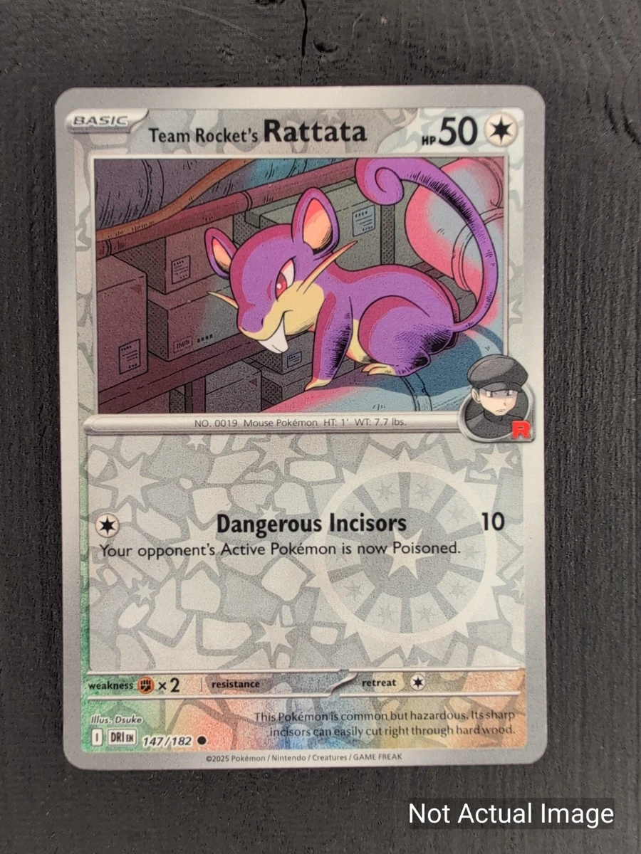 Team Rocket's Rattata Pokémon TCG Cards for sale | eBay