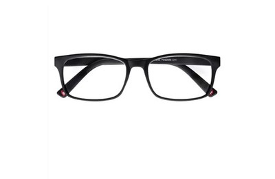 Lesebrille Unisex schwarz Federscharnier Lesebrille +1,00 bis +3,50 Stärken