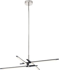 Elan 84081MBK Charter Pendant, 4-Lights LED 31 Total Watts, Matte Black