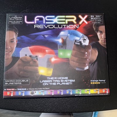 Laser X Revolution Two Player Long Range Laser Tag Gaming Blaster Set