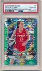 CAITLIN CLARK 2024 PRIZM WNBA RC KALEIDOSCOPIC GREEN PULSAR #/25 PSA 10 GEM MINT