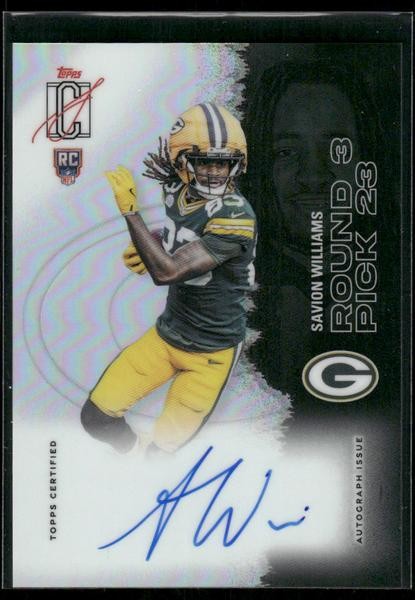2025 Topps Signature Class #144 Savion Williams Autographs