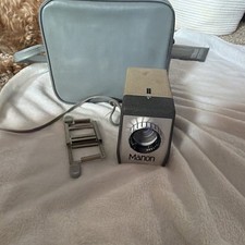 Vintage Manon CABIN 35mm Desktop Slide Projector Portable w/ Carry Case