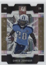 2009 Donruss Elite Status Gold Die-Cut /24 Chris Johnson #96 04ii