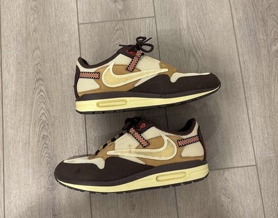 Nike Air Max 1 Travis Scott Cactus Jack Baroque Brown Low Top Sneaker DO9392-200