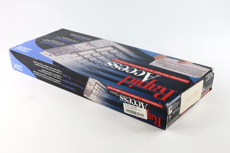 IBM KB-7993 Rapid Access PS2 AT Keyboard 00K8649 / 12J5557 / 12J5558 New Sealed - Image 4 of 4