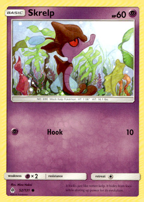 Skrelp 52/131 Common Regular SM - Forbidden Light LP