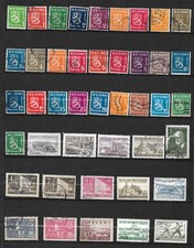 FINLANDE.  Lot timbres.