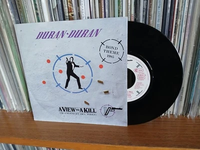 Duran Duran - A view to a kill. Vinile 45 giri, OST Bond 007, Germania (1985) - Imagen 1 de 2
