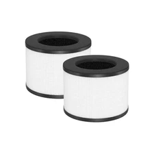 Nispira TZ-K1  Plus HEPA Carbon Filter for ToLife TZ-K1 Plus Air Purifier, 2 Pk