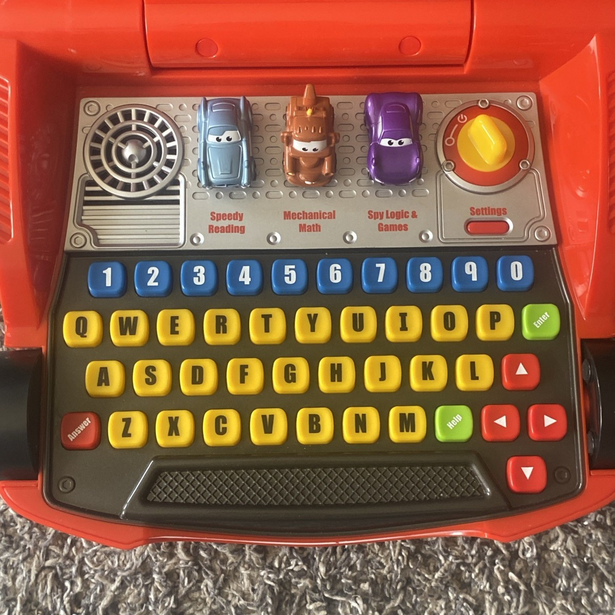 CARS ライトニング・マックィーン キーボード　知育玩具　英語　海外おもちゃ VTech カーズ ライトニング・マックィーン キーボードおもちゃ 英語