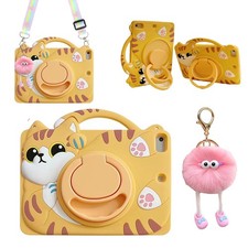 3D Cute Vivid Cat Case for Samsung Galaxy Tab A 10.1 inch 2019 SMT510/T515Not...