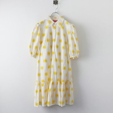 Kate Spade  York Suns Lake Dress White Yellow Used Winter Sale