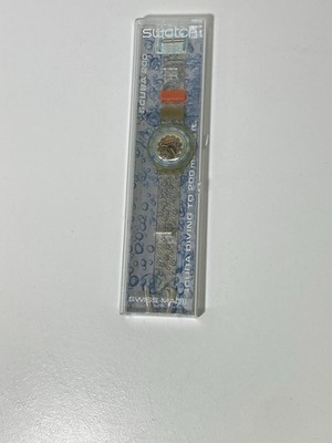 Swatch watch JELLY BUBBLES SDK104 1992 Scuba New Old Stock 