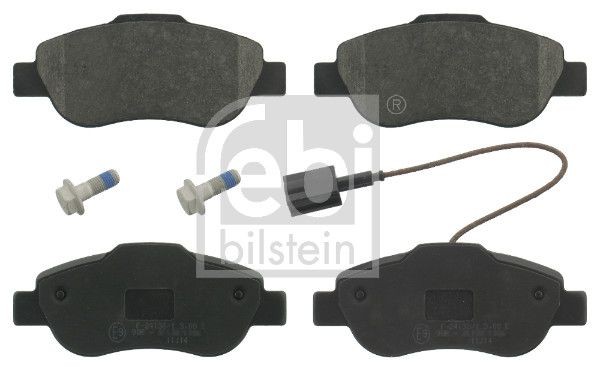 Febi Bilstein Bremsbelagsatz, Scheibenbremse 16841 Passend FüR Fiat Ford-image