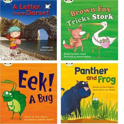 Learn to Read at Home with Phonics Bug: Pack 5 (Pack of 4 reading books with...